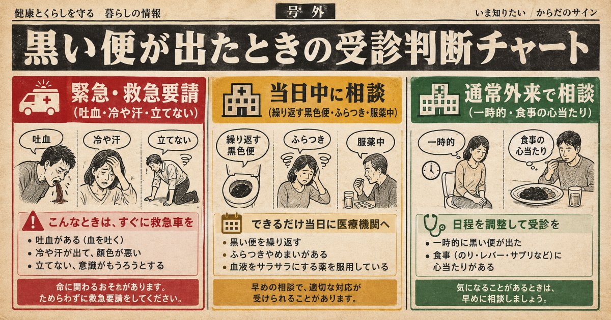 腹痛がなくても受診すべき?救急・当日相談・通常外来の分かれ目は?